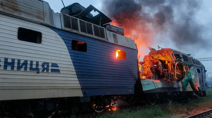 Russia strikes passenger train in Ukraine – 13 killed