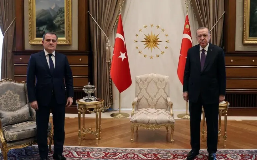 Erdoğan receives Bayramov