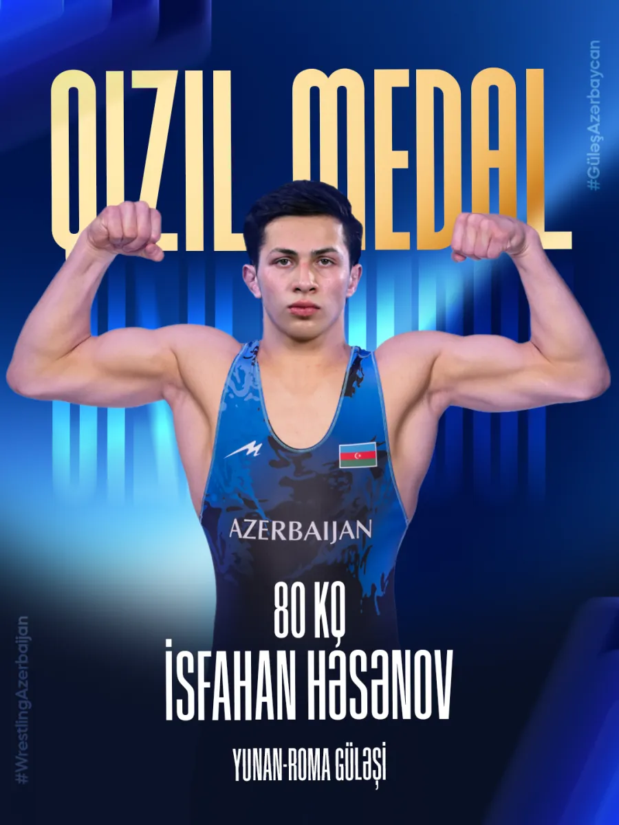 Azərbaycan güləşçiləri Avropada 7 medal qazandı — 1