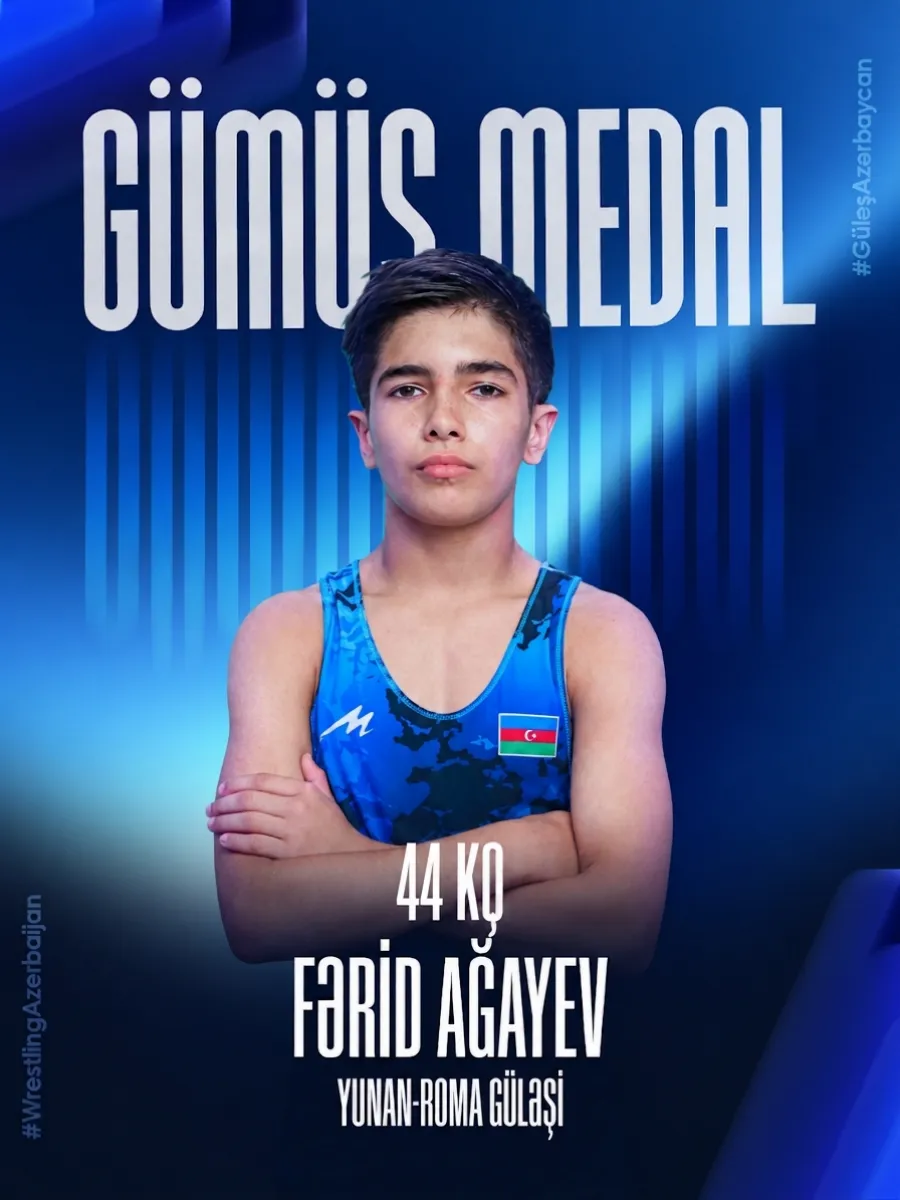 Azərbaycan güləşçiləri Avropada 7 medal qazandı — 3