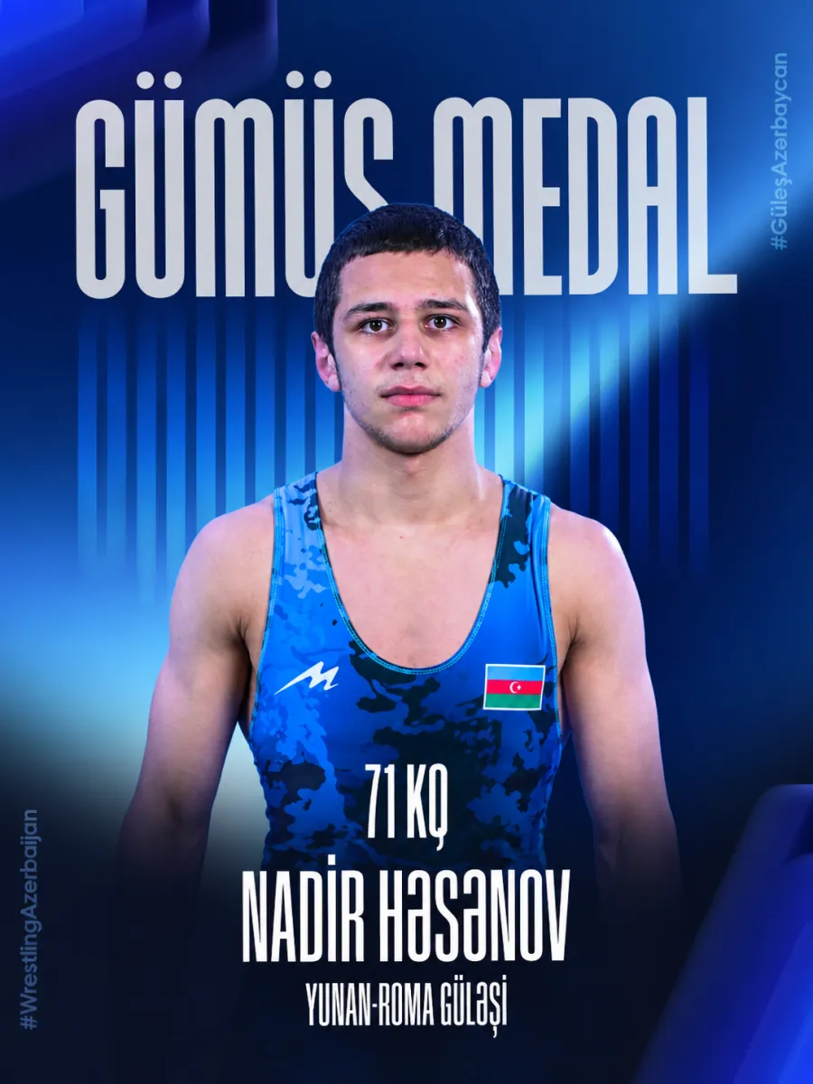 Azərbaycan güləşçiləri Avropada 7 medal qazandı — 4