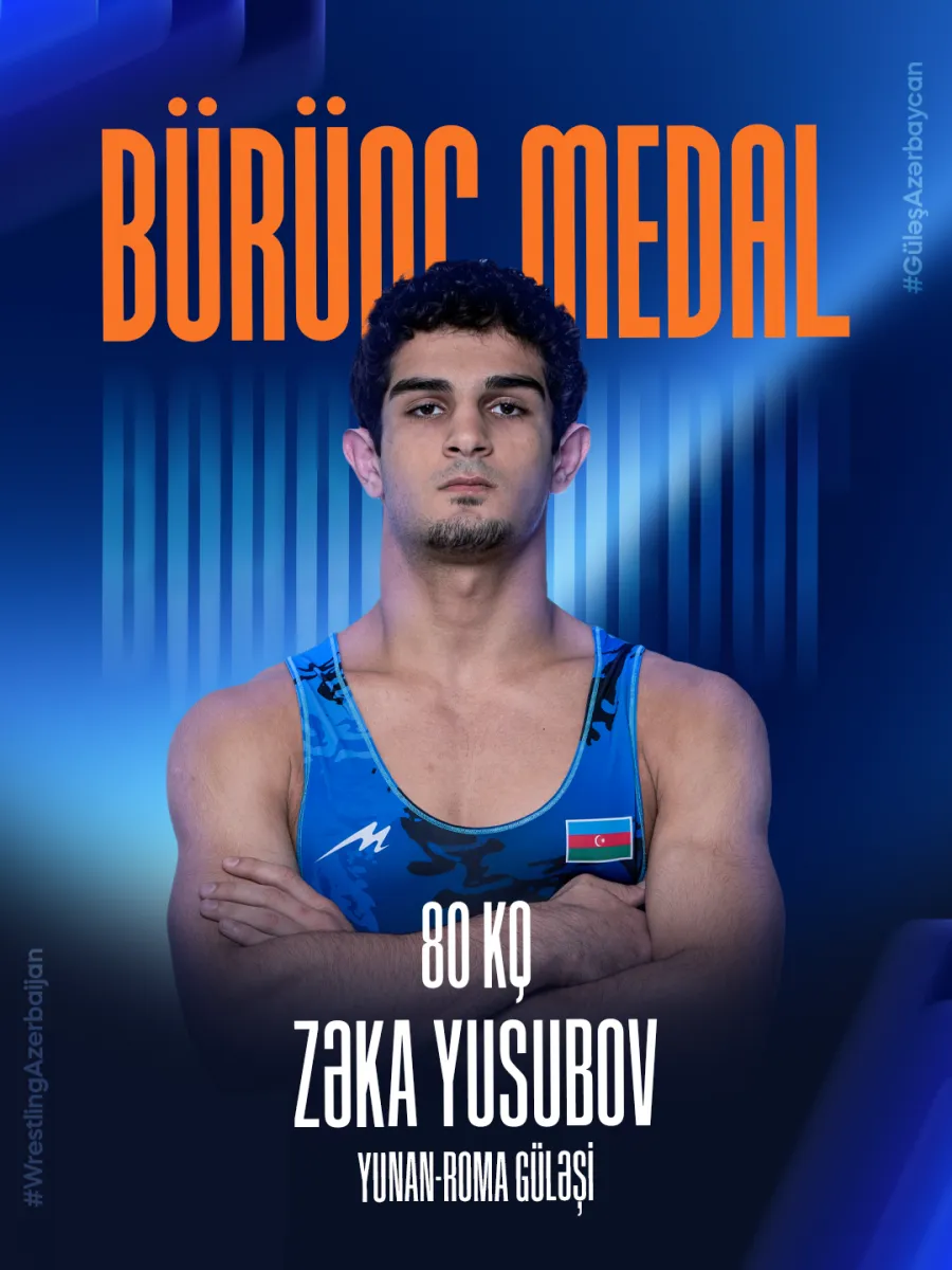 Azərbaycan güləşçiləri Avropada 7 medal qazandı — 6
