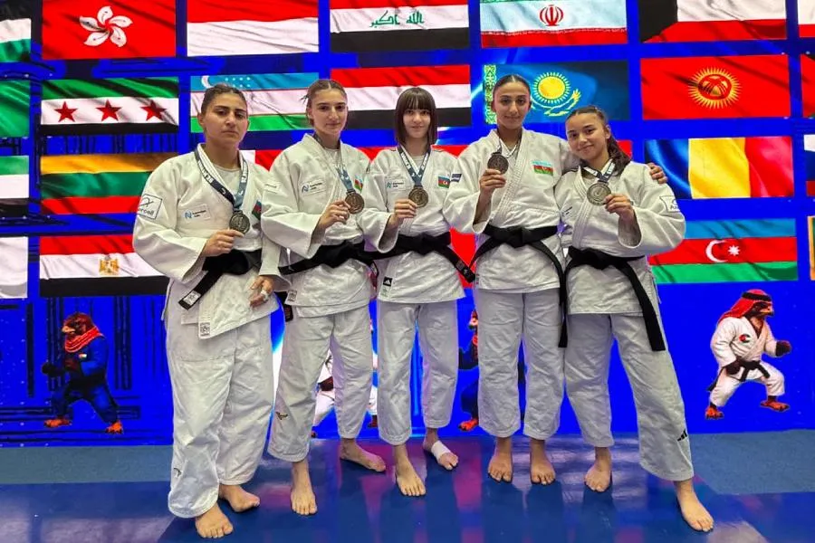 Asiya Kubokunda Azərbaycan millisinin bütün cüdoçuları medal qazandı - FOTO